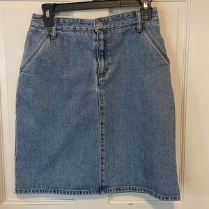 Levi's Classic Blue Mini Skirt
